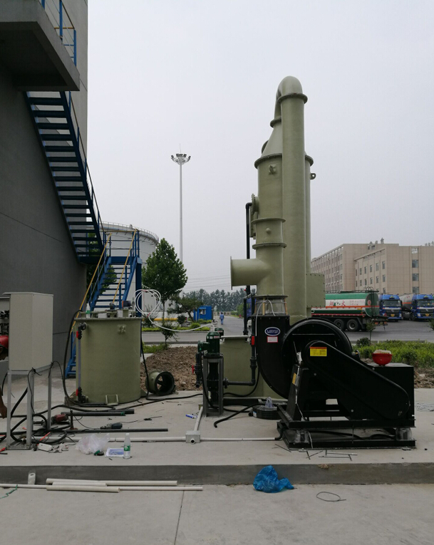 淄博鑫泰石化卸油台有机气体处理工程(图1)